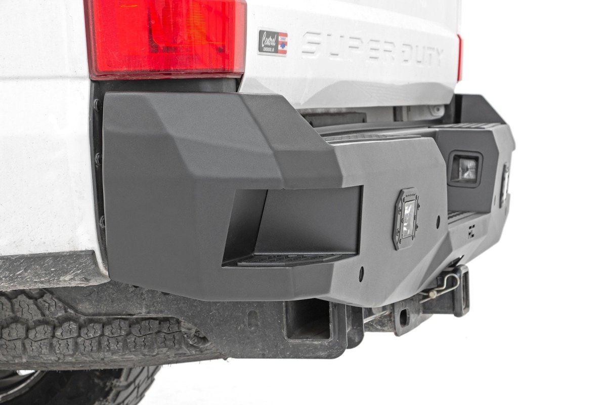 Ford F-250 Super Duty Rear Bumper - Rough Country - LED - '17-'22